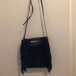 Maje royal blue crossbody